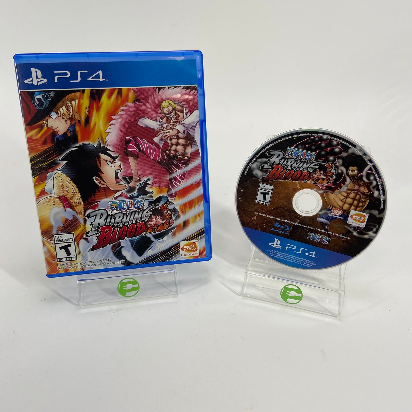 One Piece Burning Blood  (Sony PlayStation 4 PS4,  2016) No Manual