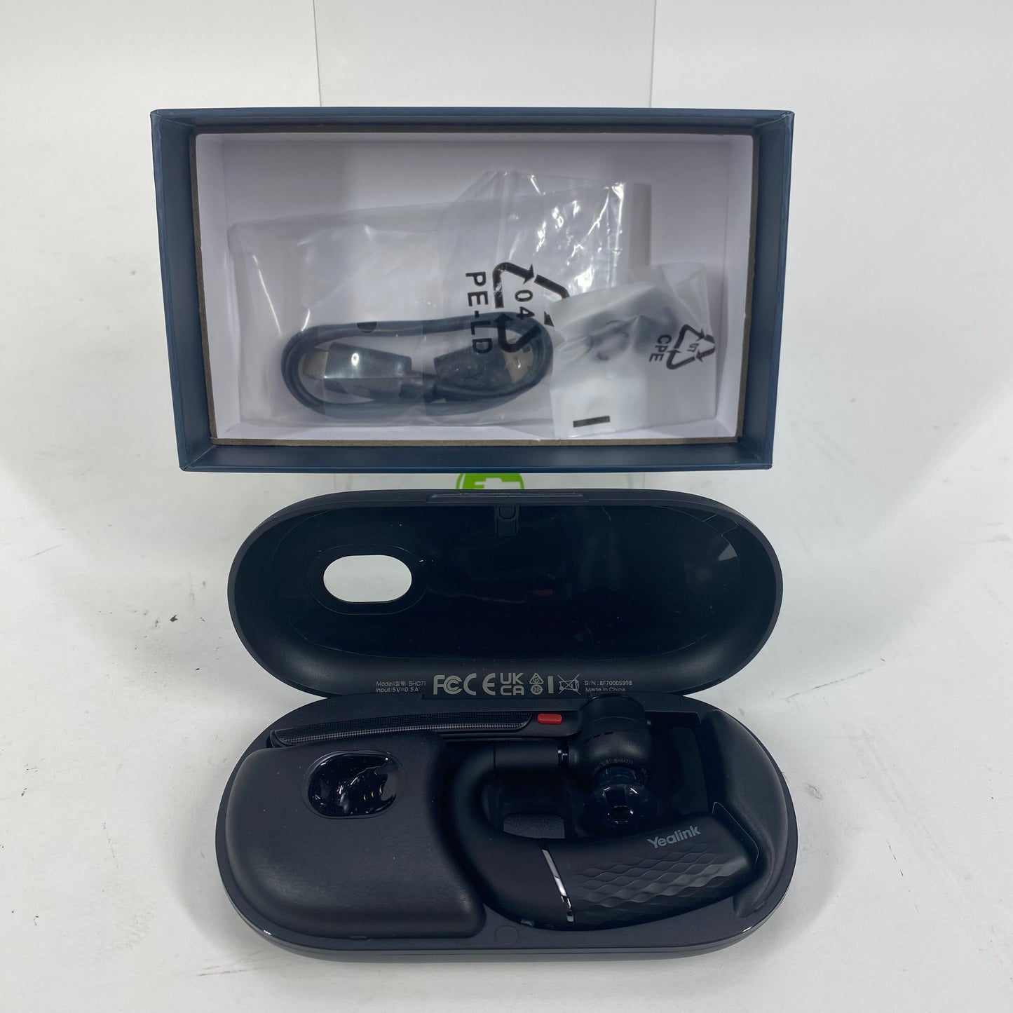 NEW Yealink BH71 Workstation Bluetooth Headset Black 1208651