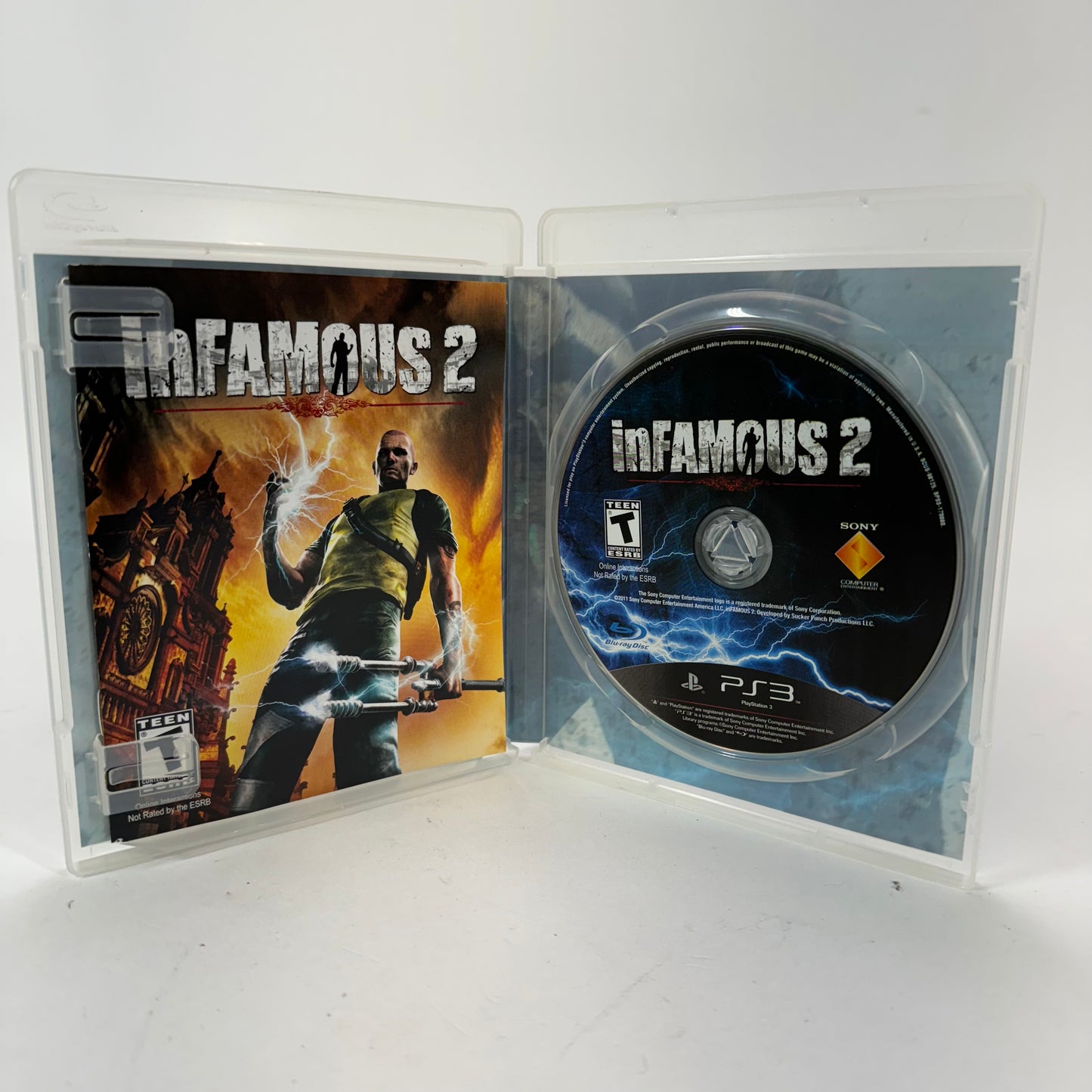 Infamous 2 (Sony PlayStation 4 PS4,  2011)