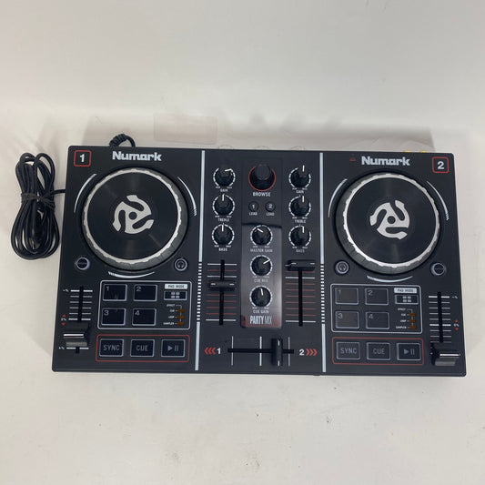 Numark Party Mix 2-Channel DJ Controller with Party Lights
