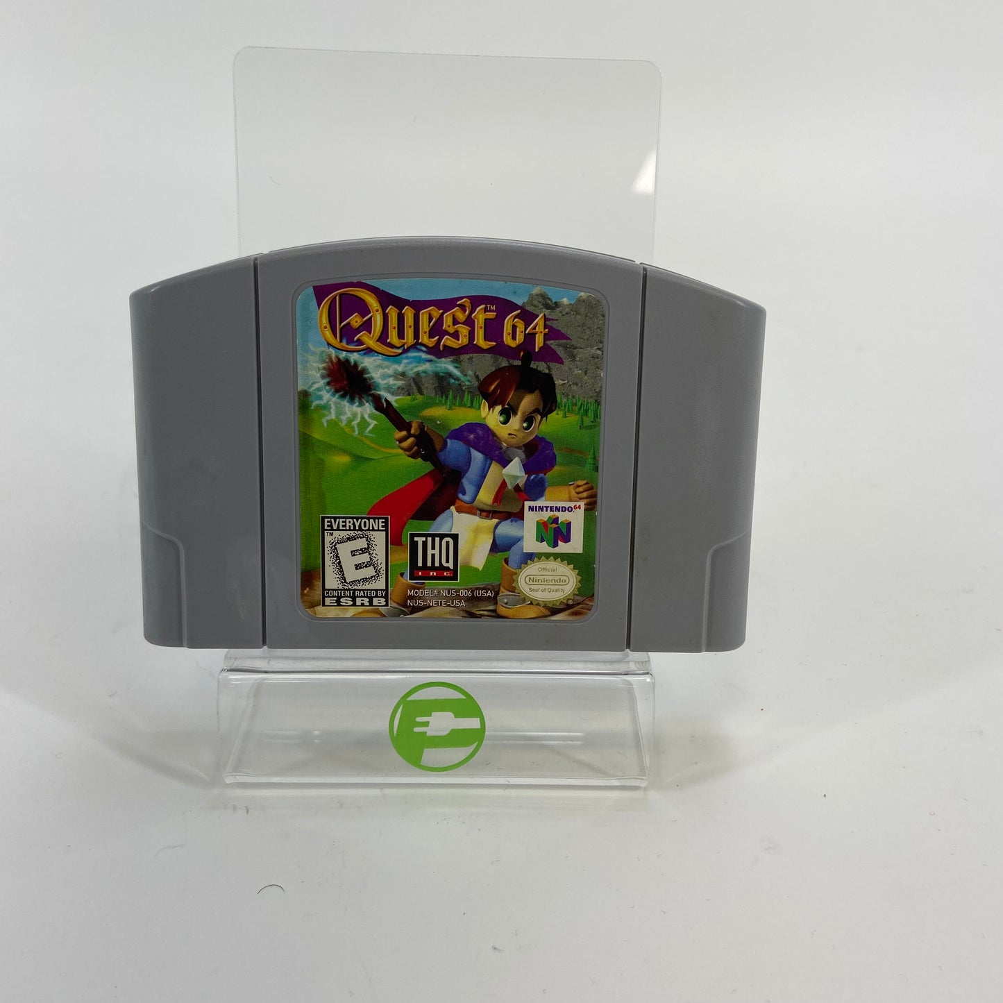 Quest 64  (Nintendo 64 N64,  1998)  Cartridge