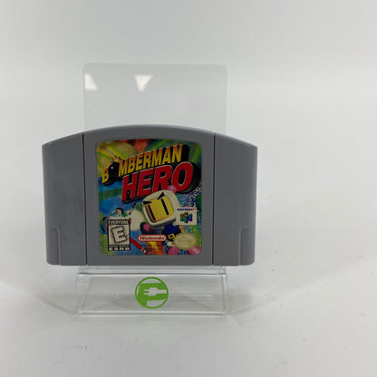 Bomberman Hero  (Nintendo 64 N64,  1998)  Cartridge