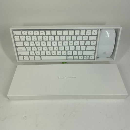 Open Box Apple Apple Magic Keyboard 2 & Mouse 2 Combo White A1644 A1657