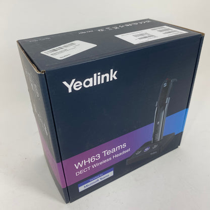 New Yealink WH63 Teams DECT Wireless Headset 1308004