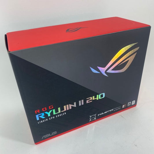 New Asus ROG Ryujin II 240mm RGB AIO Liquid Cooler 3.5" Full Color LCD Display