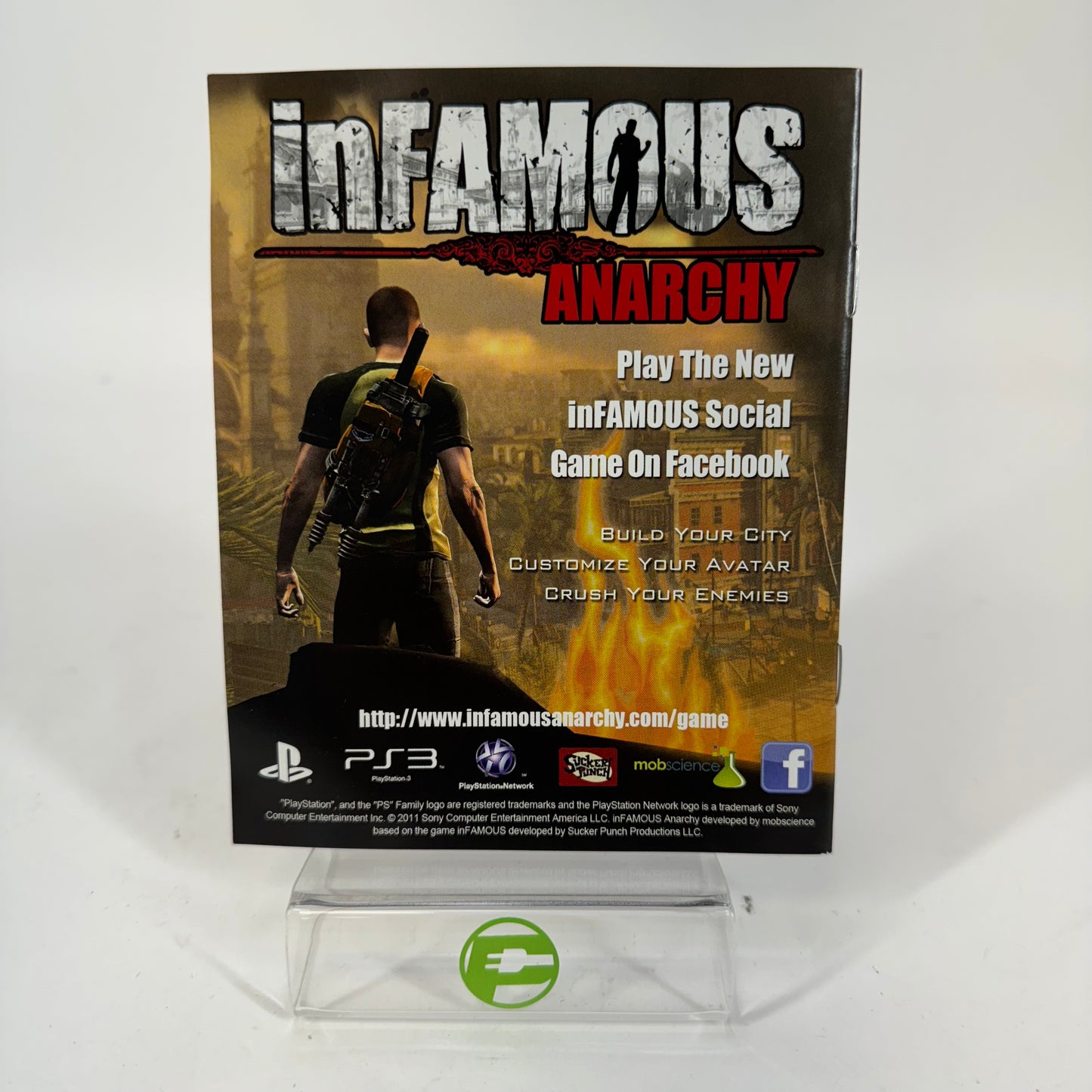 Infamous 2 (Sony PlayStation 4 PS4,  2011)