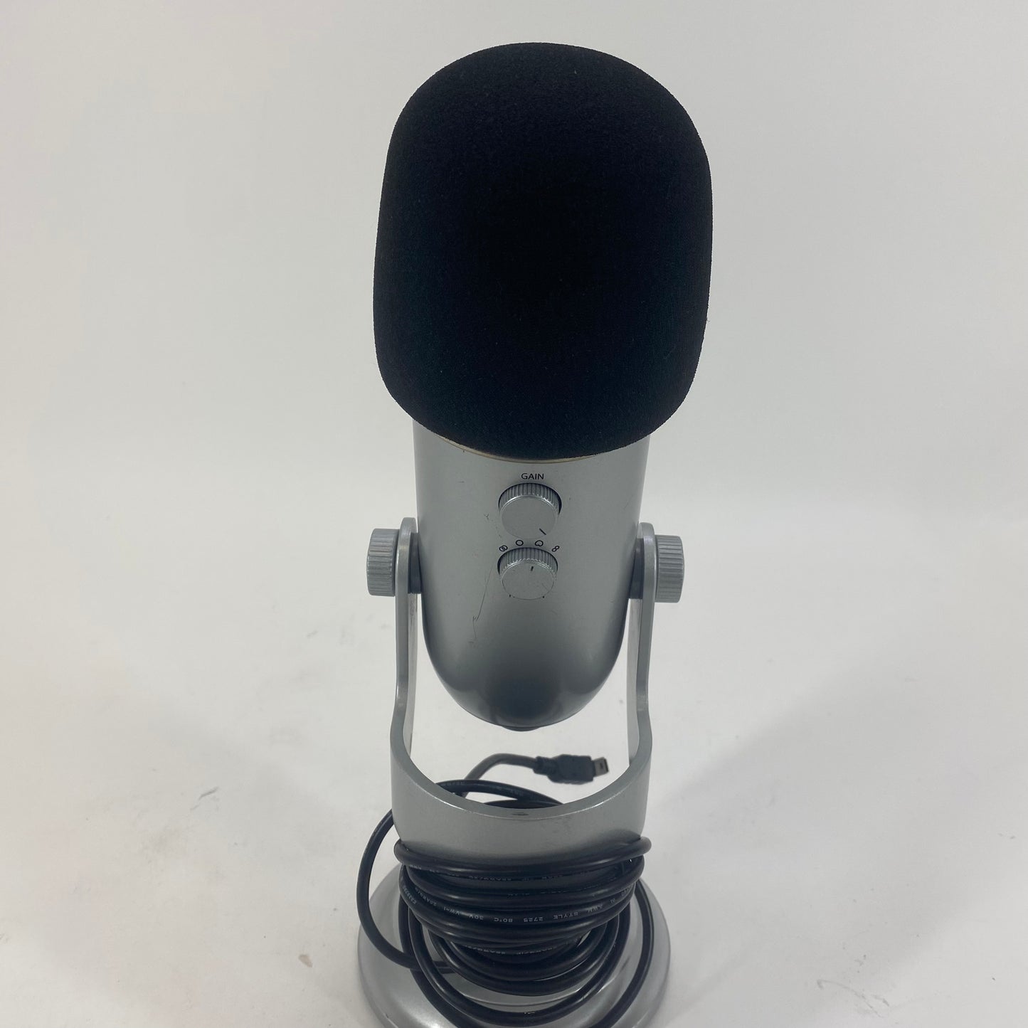 Blue Yeti Multi-Pattern USB Microphone For PC Silver