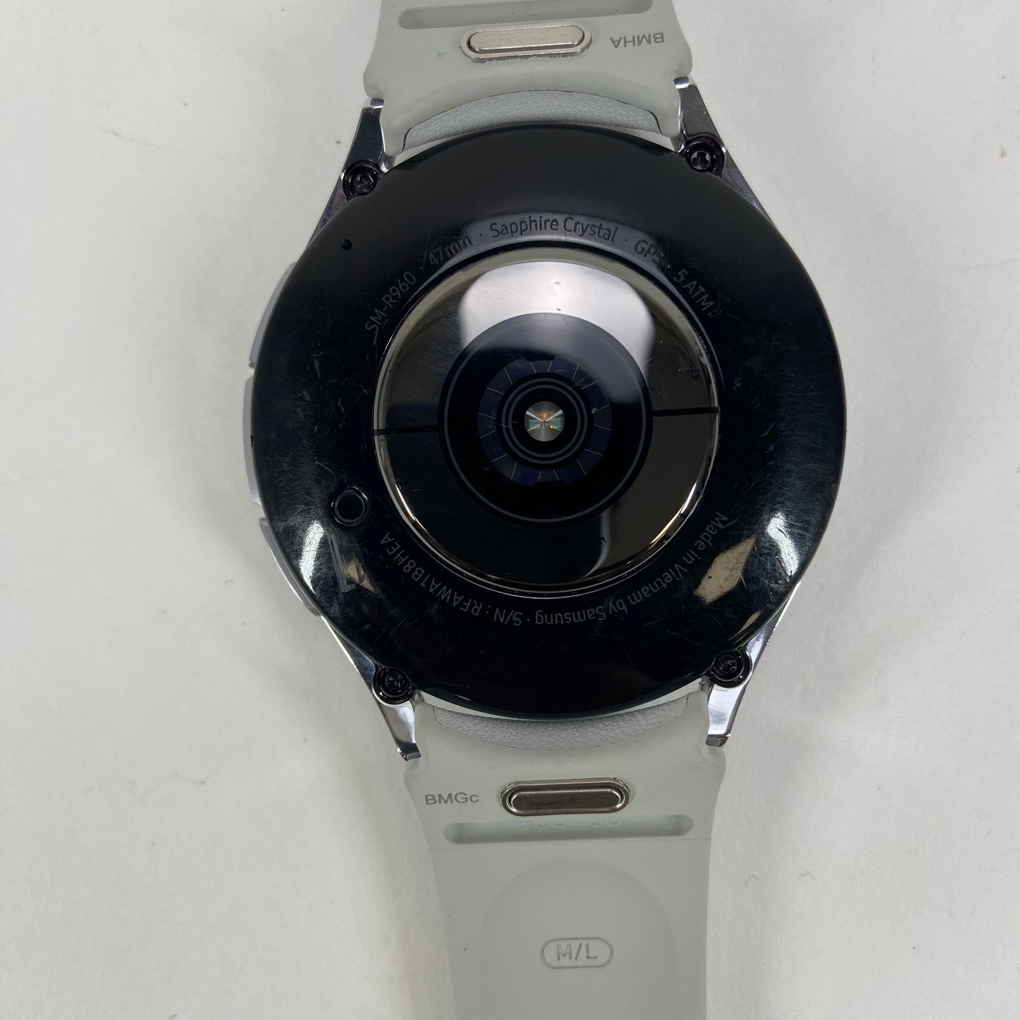 GPS Only Samsung Galaxy Watch6 Classic Stainless Steel Smartwatch SM-R960