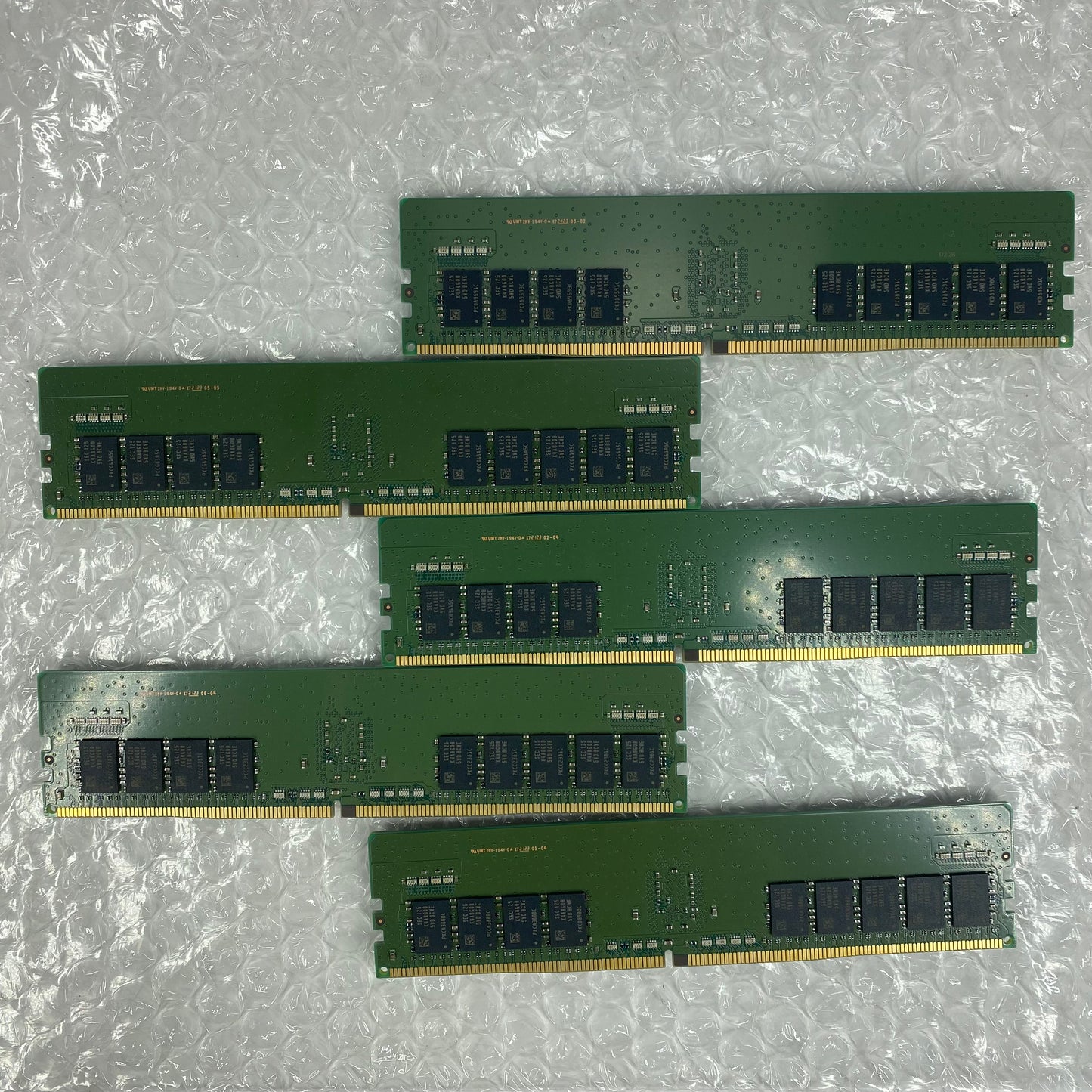 40GB PC4 3200AA DDR4 Memory (5 x 8GB) Samsung M393A2K43DB3-CWEBY