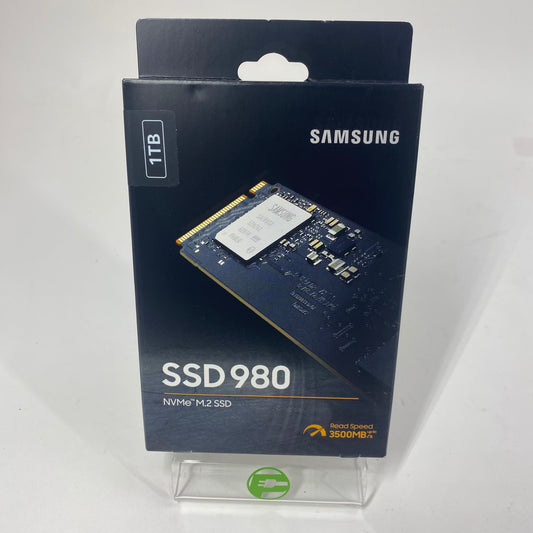 New Samsung M.2 2280 SSD 980 1TB PCIe 3.0 x4 NVMe SSD MZ-V8V1T0