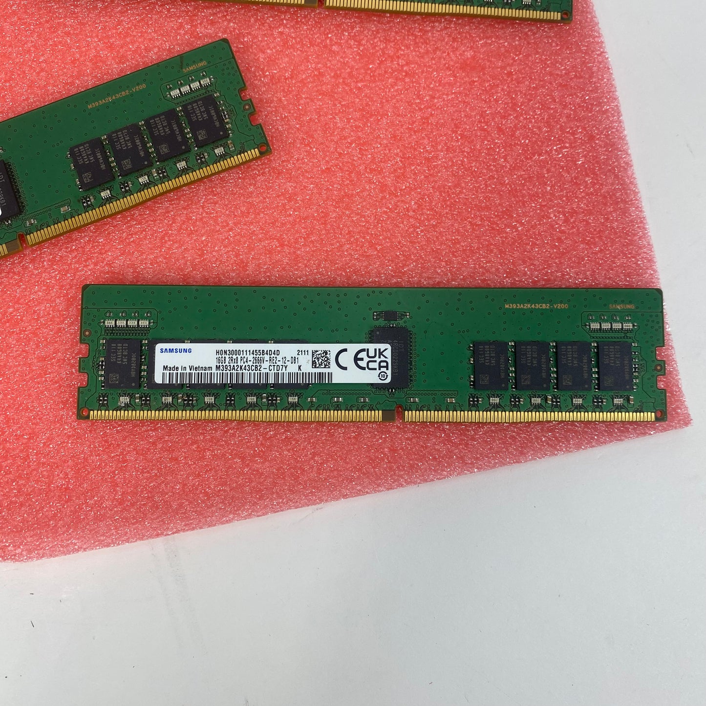 48GB PC4 2666V DDR4 Memory (6 x 8GB) Samsung M393A2K43CB2-CTD7Y