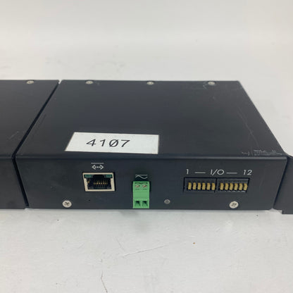 Avigilon Set of 3 Rack Mount ENC-4P-H264 4 Port H.264 Encoder Analog-To-Digital