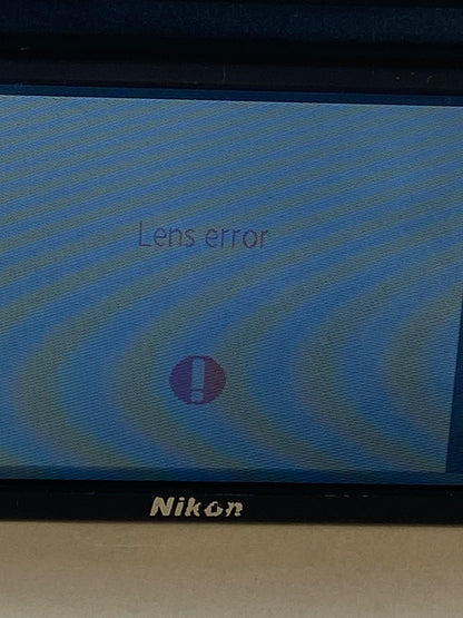 Faulty Lens Nikon COOLPIX S3000 12.0MP Digital Camera