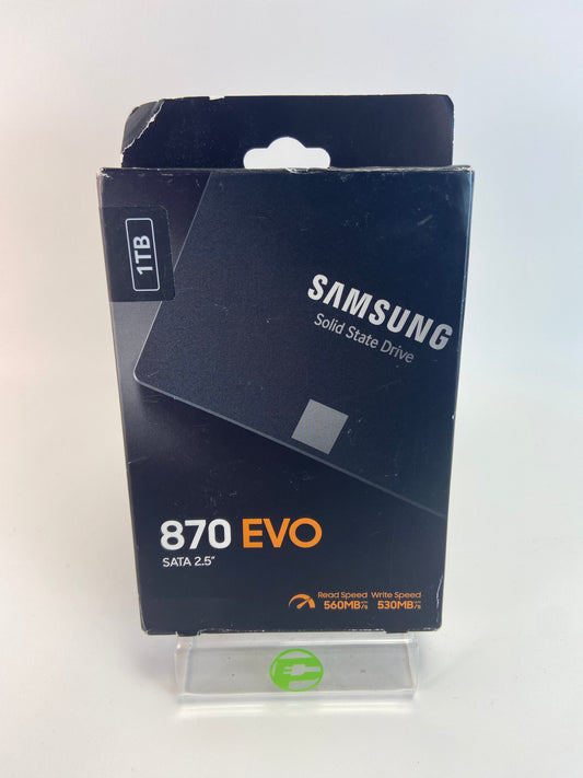 New Samsung 2.5" 870 EVO 1TB SATA 2.5" SSD mz-771t0b/am