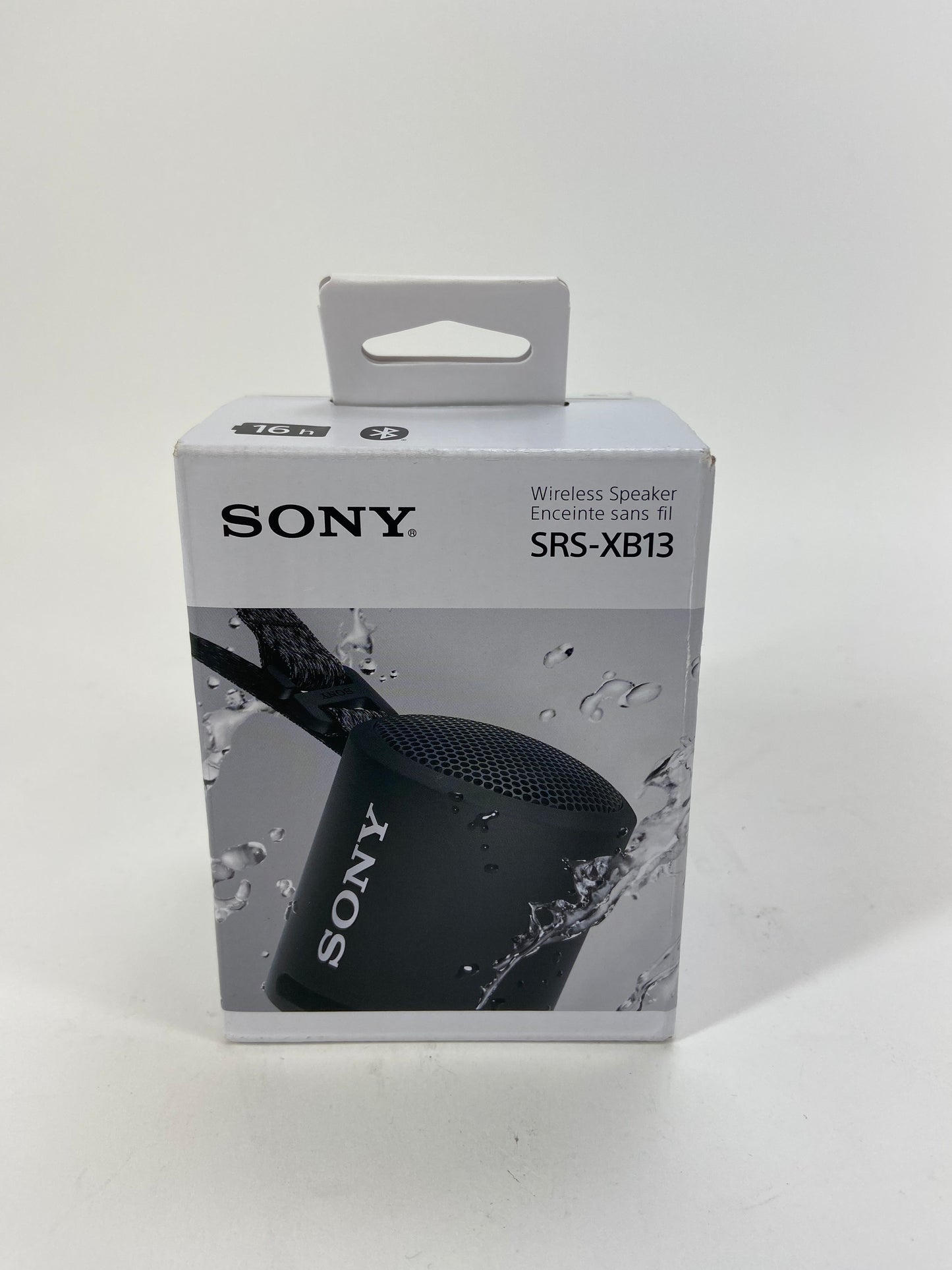 Open Box Sony Extra Bass Portable Bluetooth Speaker Black SRS-XB13