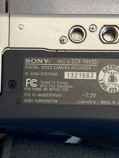 Sony DCR-TRV80. Handycam