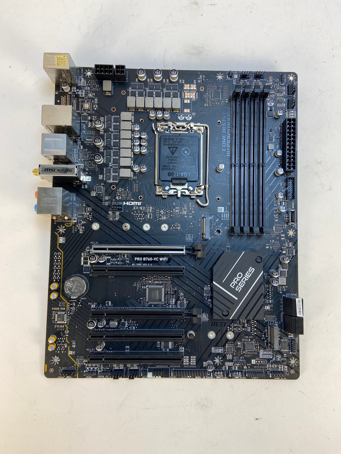 MSi Pro B760-VC WiFi LGA 1700  ATX