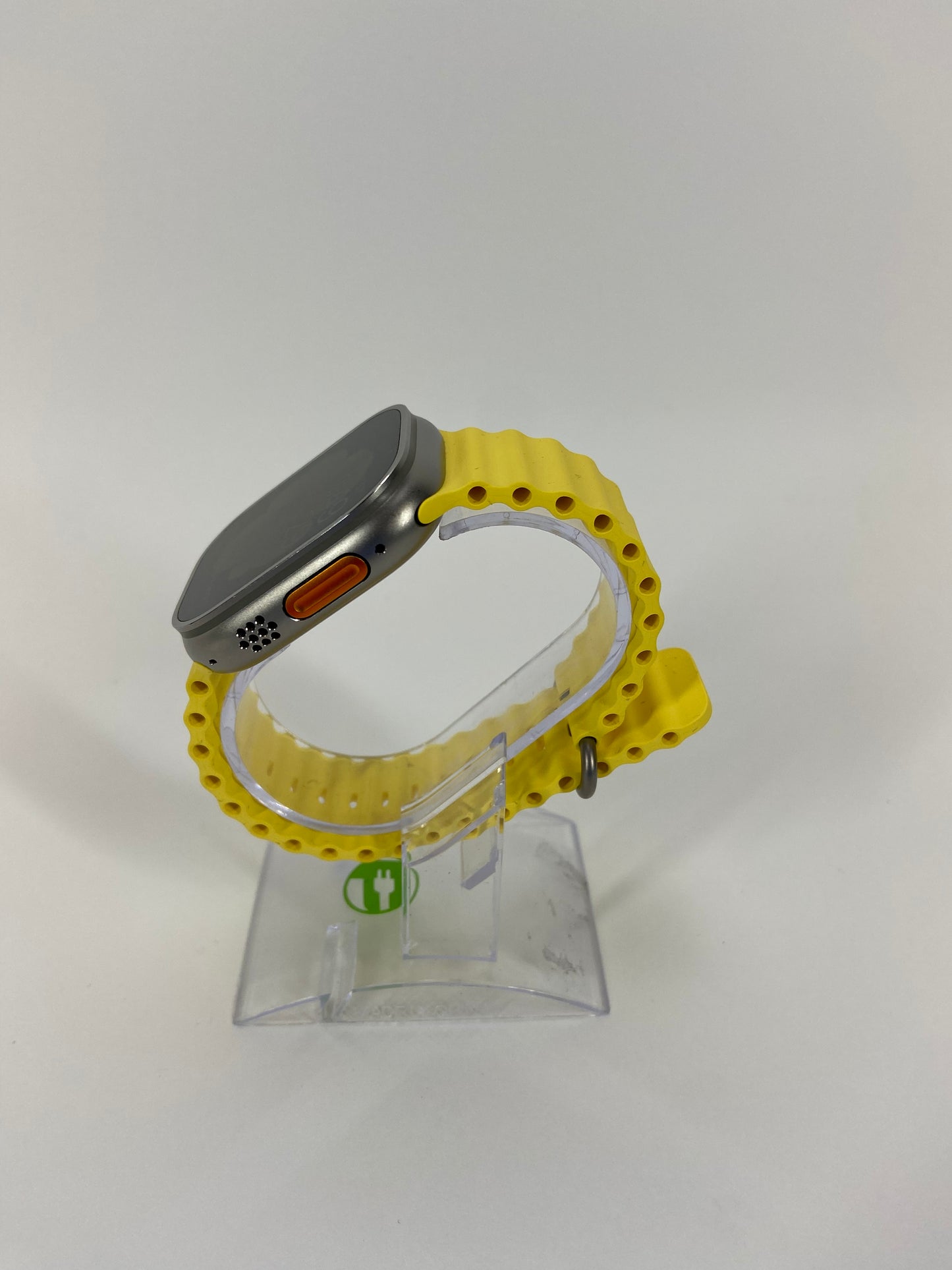 Factory Unlocked Apple Watch Ultra 49MM Titanium Yellow Ocean Band A2622