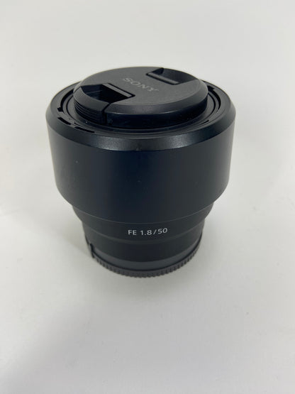 Sony FE 50mm f/1.8 E-Mount Standard Prime SEL50F18F