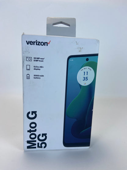 New Verizon Motorola Moto G 5G 32GB Sage Green