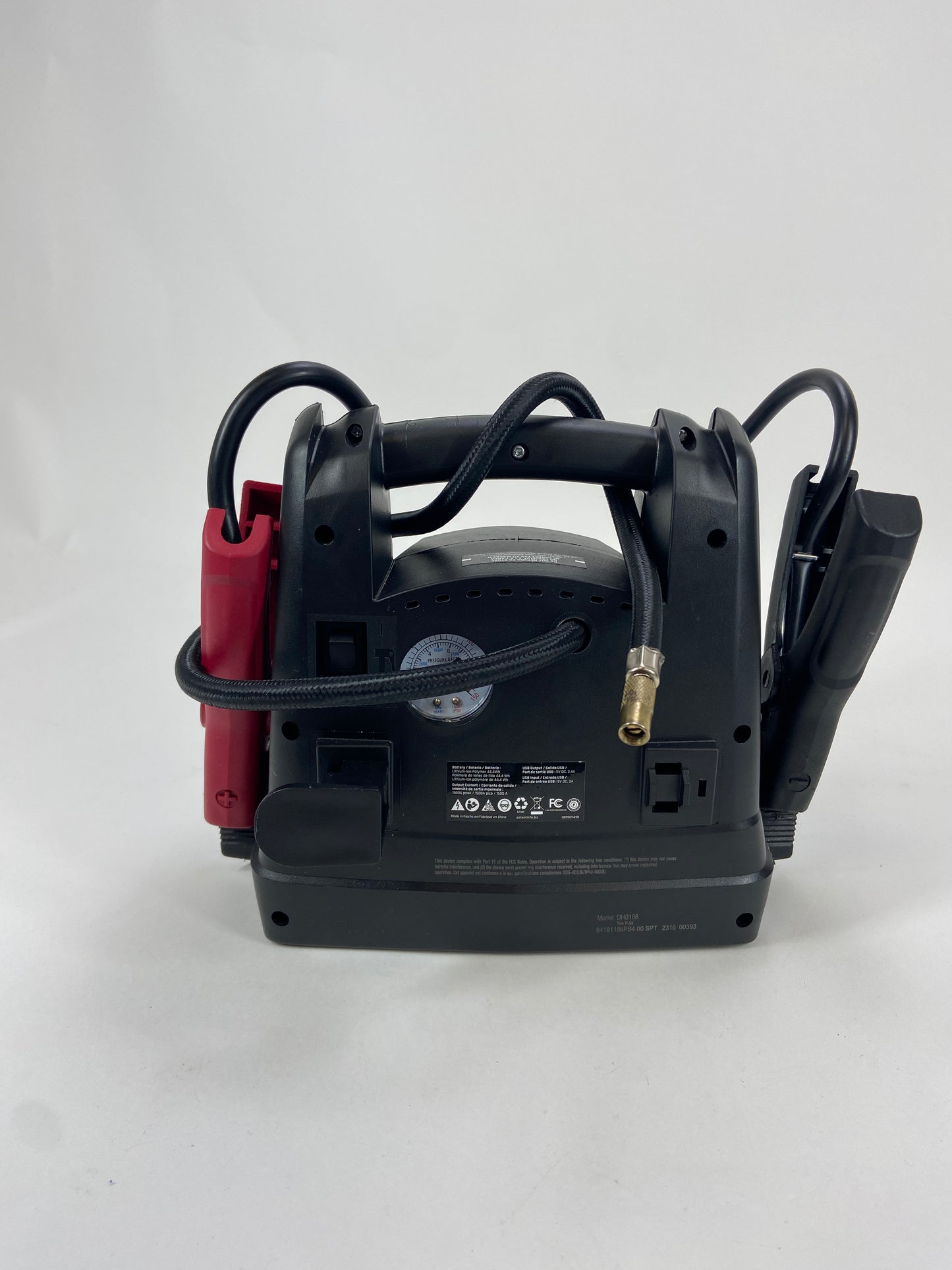 DieHard Platinum Four-in-one 1500-Amp Jump Starter and Portable Power Station: Air Compressor DH0166