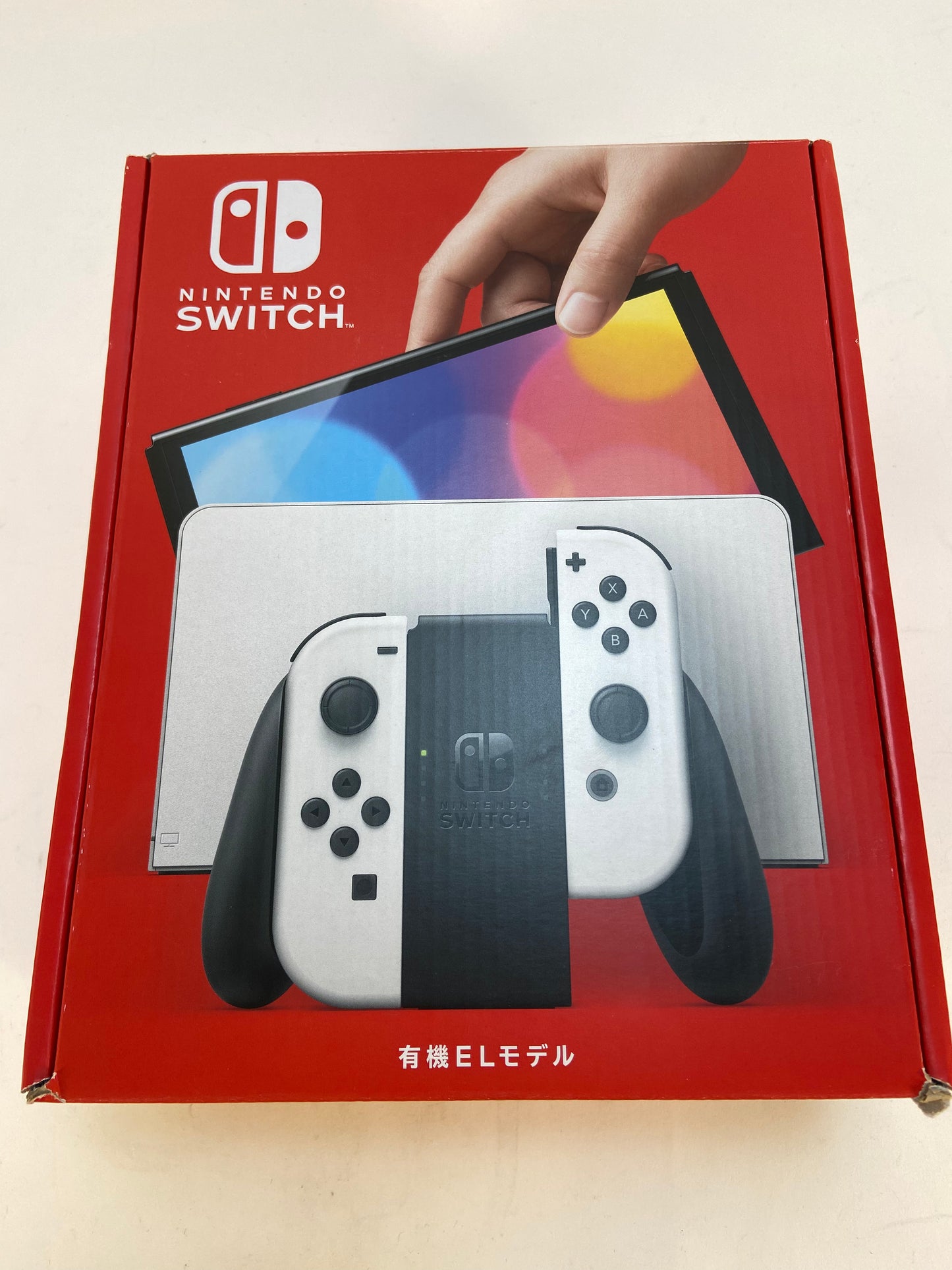 New Open Box Nintendo Switch OLED Video Game Console HEG-S-KAAAA (JPN) Black/White