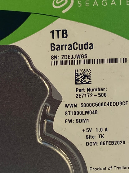 Seagate 2.5" Barracuda 1TB SATA HDD 2E7172-500