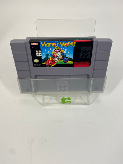 Wario's Woods  (Super Nintendo SNES,  1994)  With Manual