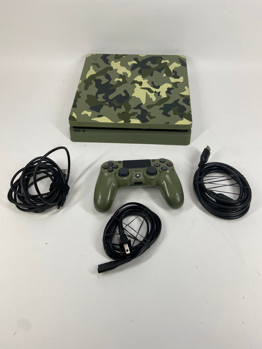 Sony PlayStation 4 Slim PS4 1TB Call of Duty WWII Limited Edition Console Gaming
