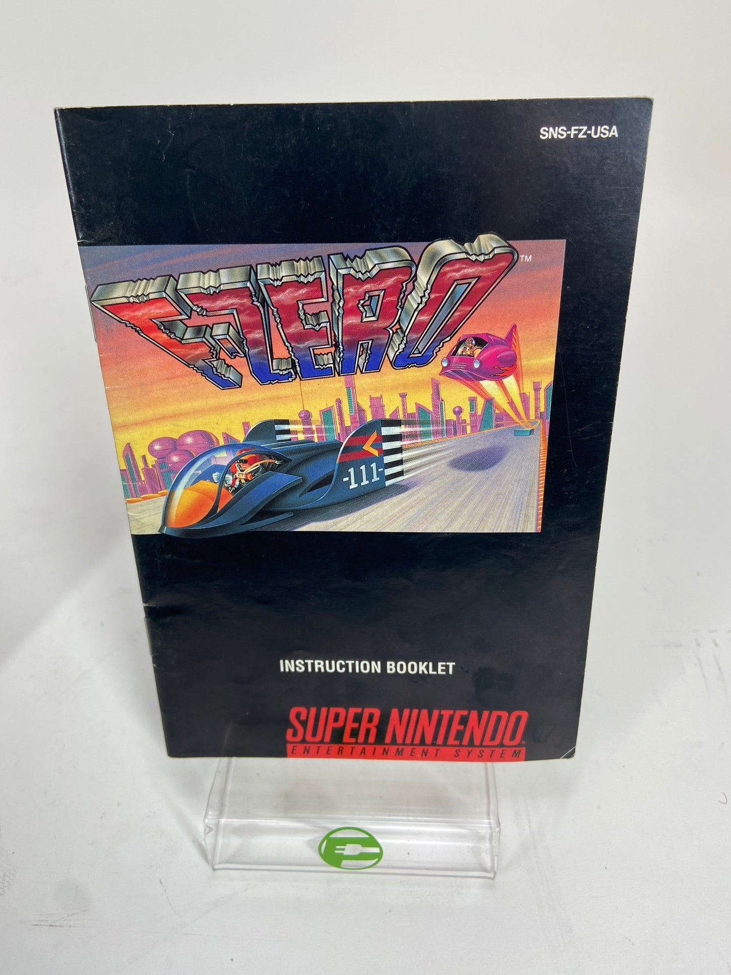 F-Zero  (Super Nintendo SNES,  1991)  With Manual