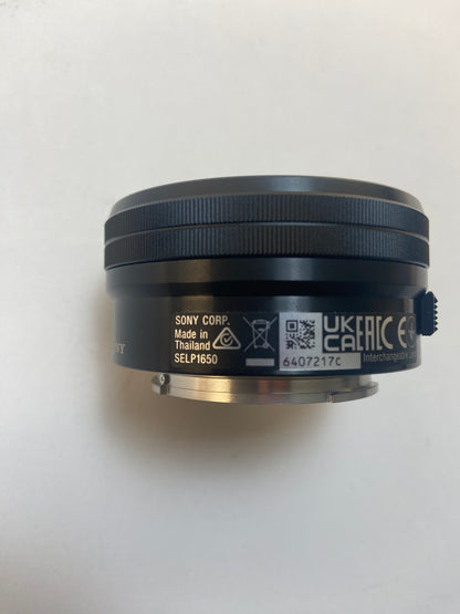 Sony E 16-50mm OSS f/3.5-5.6 PZ E-Mount Power Zoom Lens SELP1650