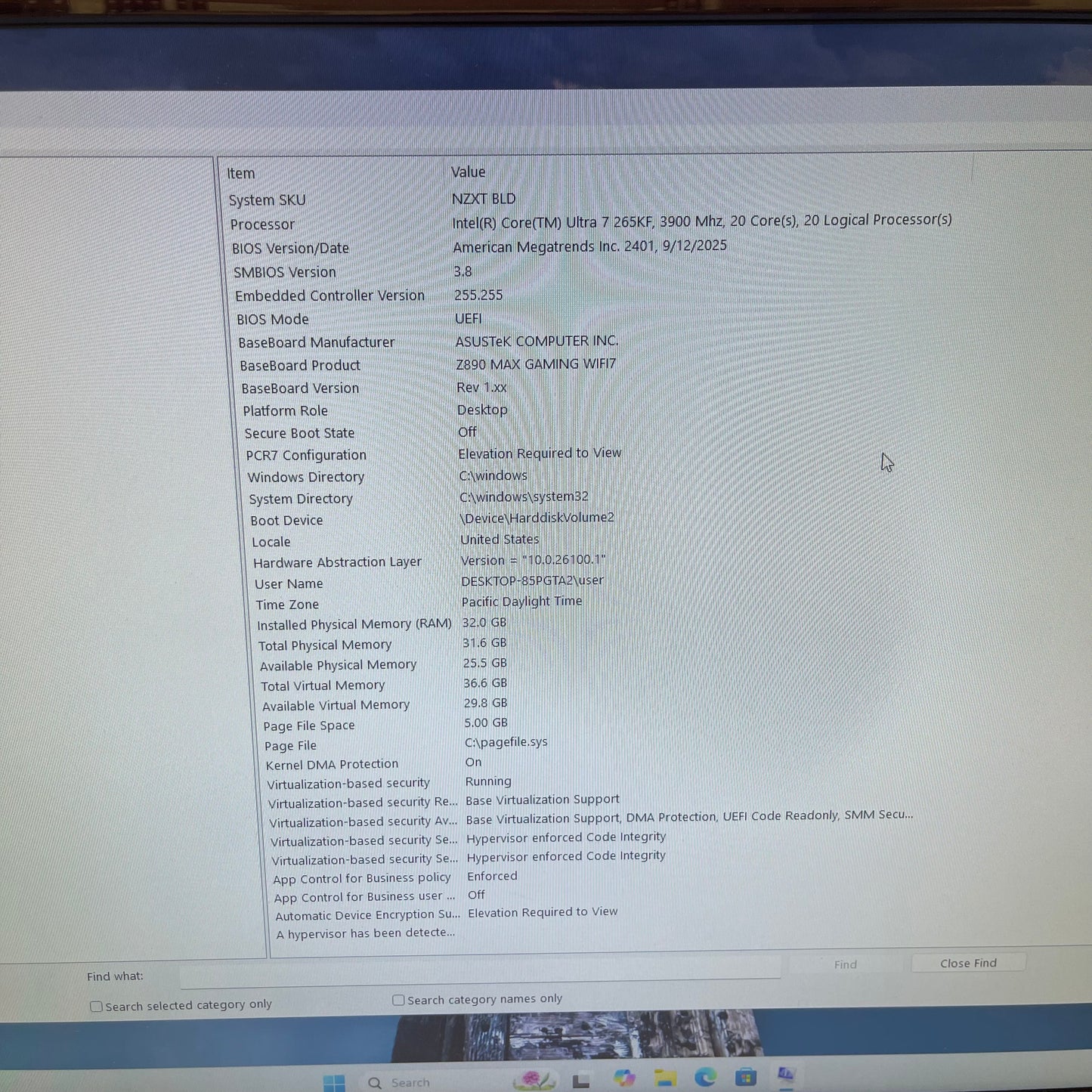 NZXT PC Core Ultra 7 265KF 3.90GHz 32GB RAM 2TB SSD Gigabyte GeForce RTX 5080