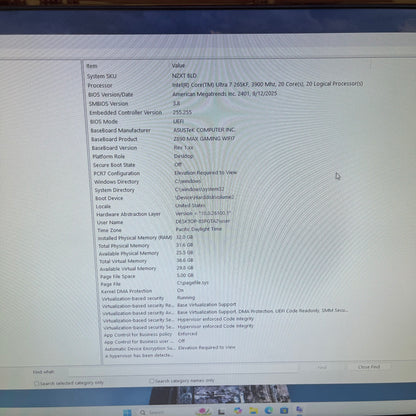 NZXT PC Core Ultra 7 265KF 3.90GHz 32GB RAM 2TB SSD Gigabyte GeForce RTX 5080