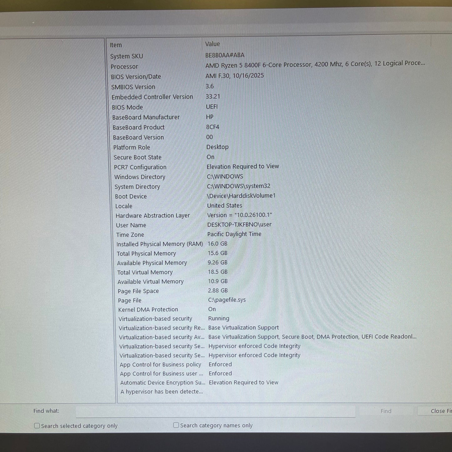 Omen Custom PC Ryzen 5 8400F 4.20GHz 16GB RAM 1TB SSD Nvidia GeForce RTX 5060