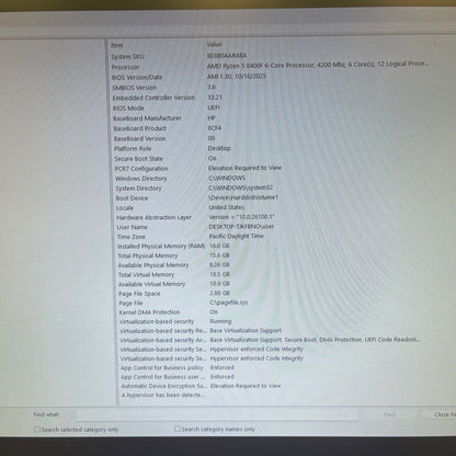 Omen Custom PC Ryzen 5 8400F 4.20GHz 16GB RAM 1TB SSD Nvidia GeForce RTX 5060