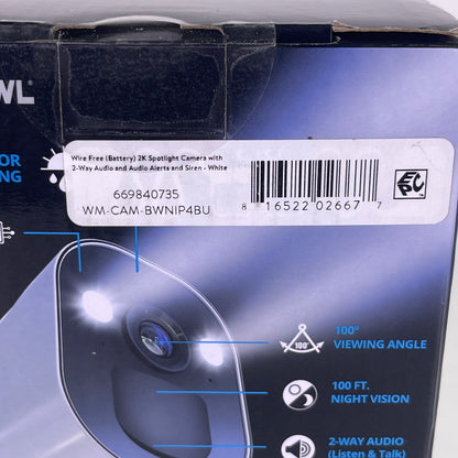 Nightowl Battery Wi-Fi camera