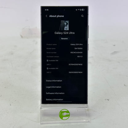 Xfinity Mobile Samsung Galaxy S24 Ultra 12GB RAM 512GB SM-S928U Gray