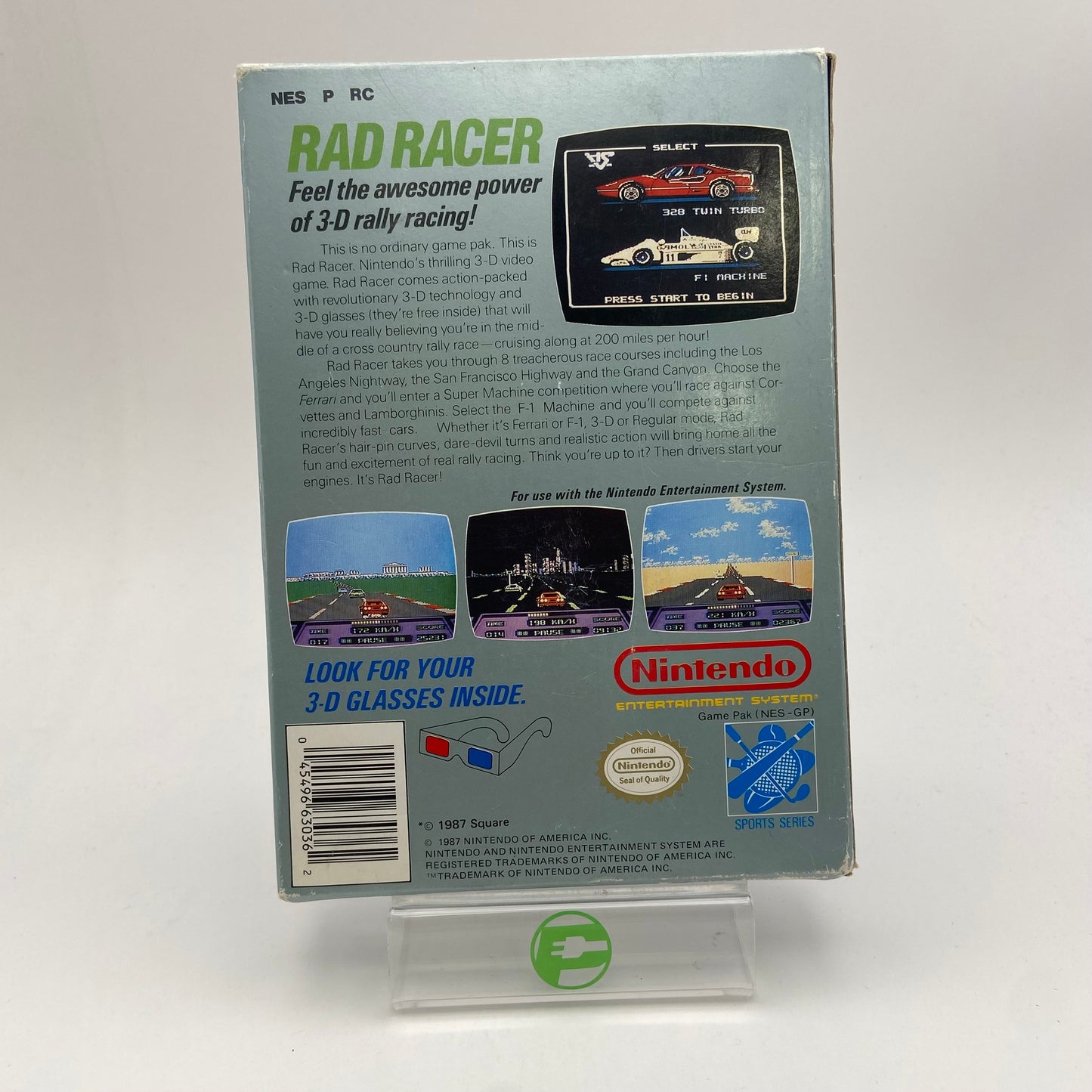 Rad Racer (NES, 1987)