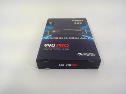 New Samsung 2280mm 990 Pro 4TB PCIe 4.0 NVMe M.2 SSD MZ-V9P4T0