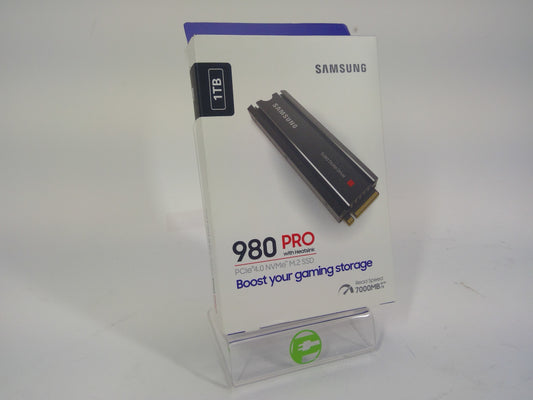 New Samsung 2280mm 1TB Solid State Drive 980 Pro with Heatsink 1TB PCIe Gen4