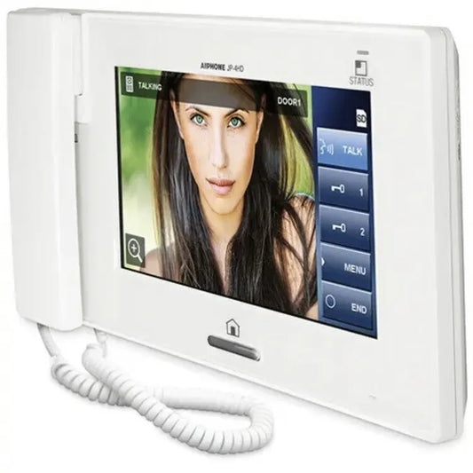 Open Box Aiphone JP-4MED 7" Video Intercom Master Station With Touchscreen LCD